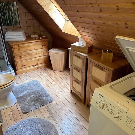 Ferienhaus Am Waldesrand Hatten Exteriör bild