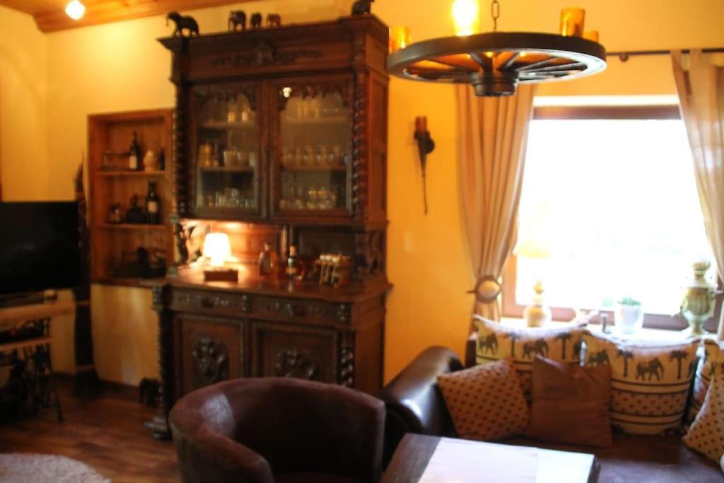 Ferienhaus Am Waldesrand Hatten Exteriör bild