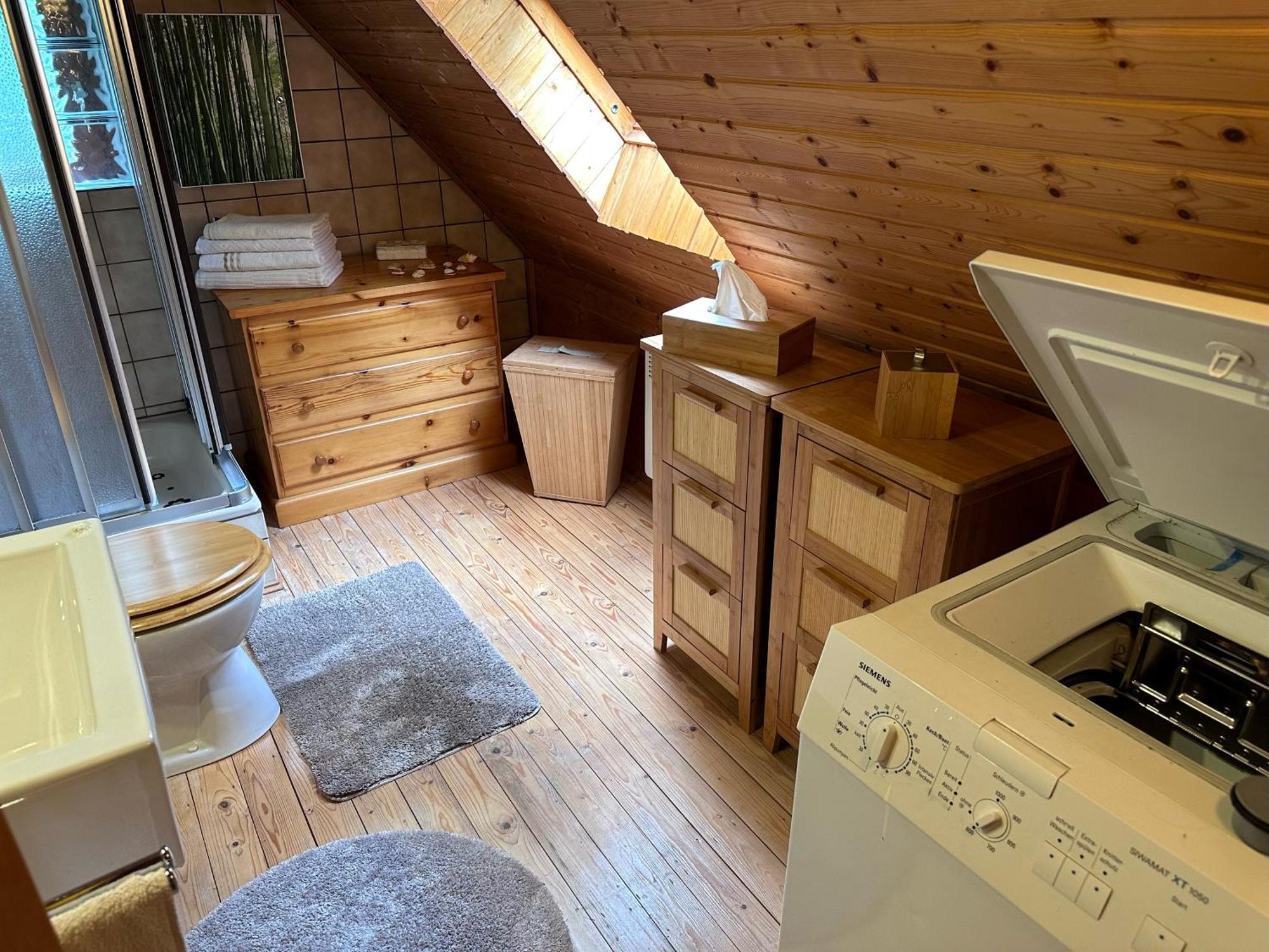 Ferienhaus Am Waldesrand Hatten Exteriör bild