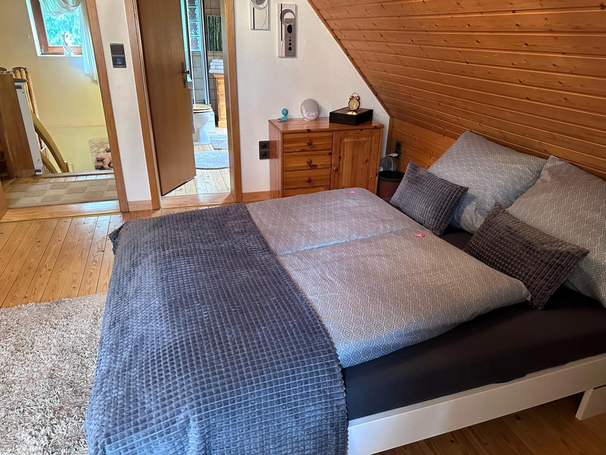 Ferienhaus Am Waldesrand Hatten Exteriör bild