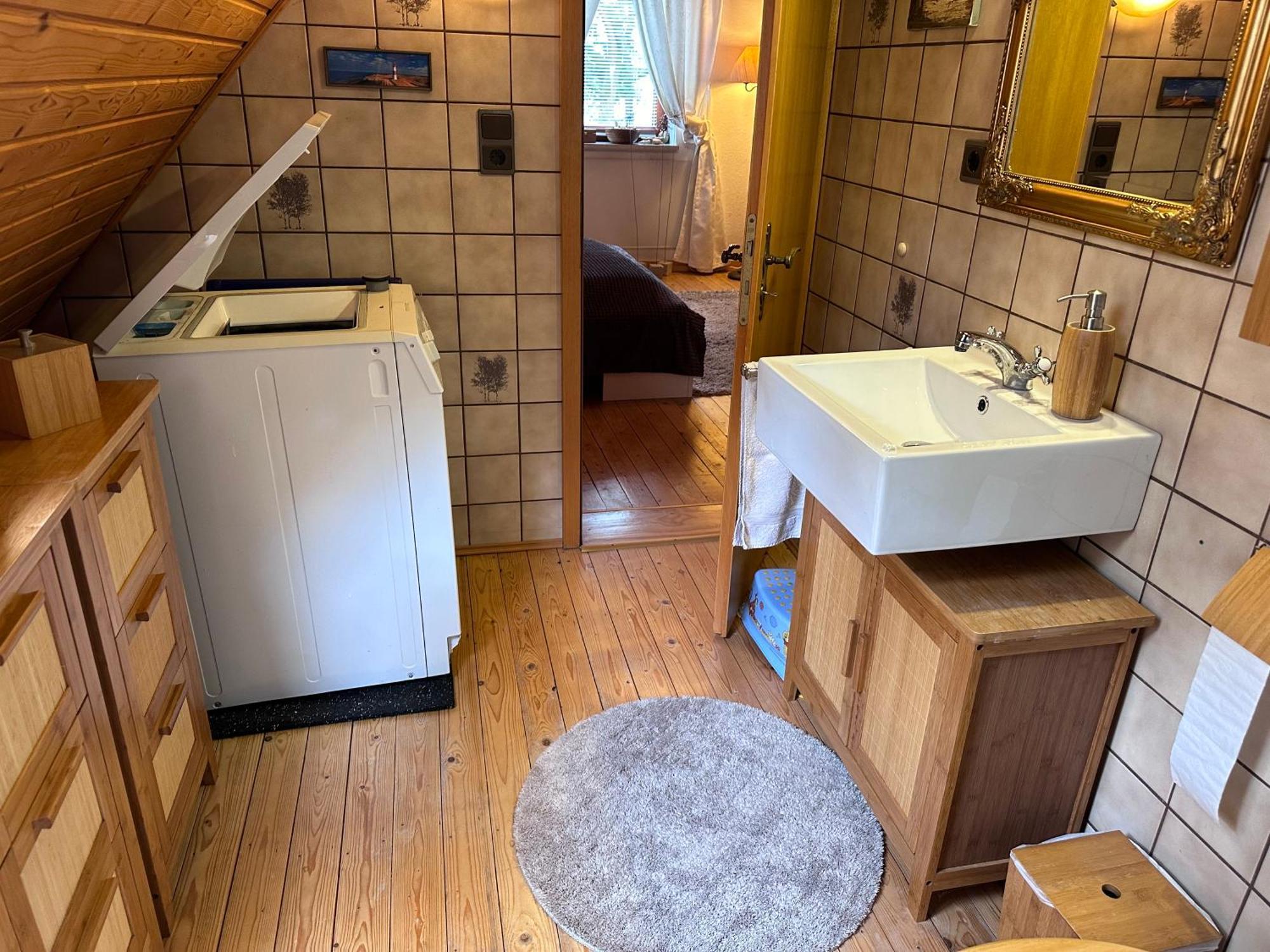 Ferienhaus Am Waldesrand Hatten Exteriör bild
