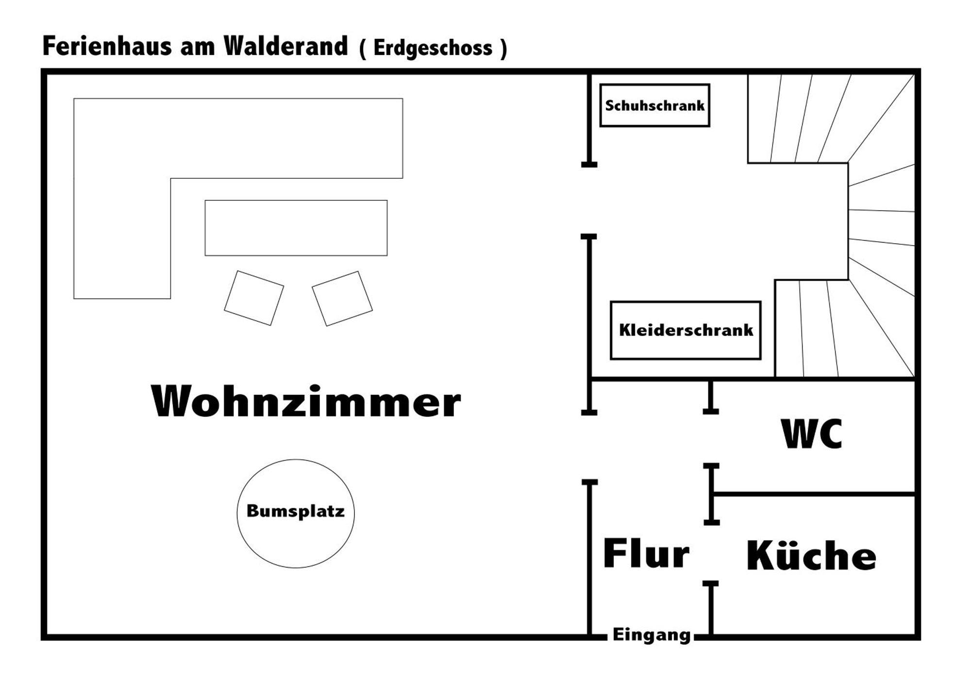 Ferienhaus Am Waldesrand Hatten Exteriör bild